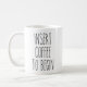 Insert Coffee to Begin Typography Funny Quote Kaffeetasse (Links)