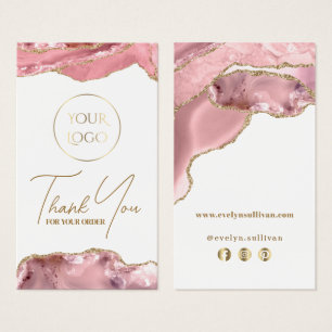 Insertion d'agrafe rose