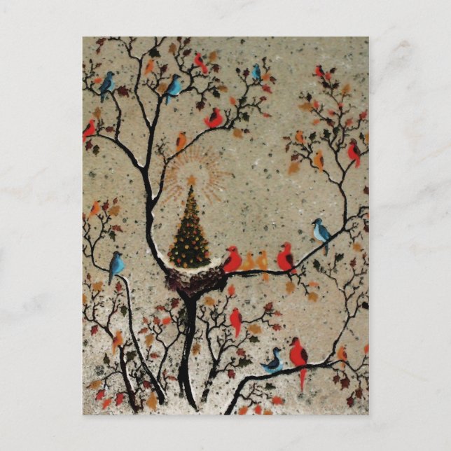 INSERTION de PHOTO de carte postale de ~ de nid (Devant)