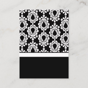 Insertions de carte Faire-part de mariage noir et