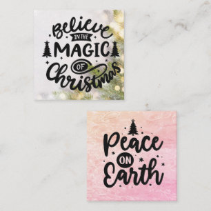 Insertions de carte pour cartes faites main Noël