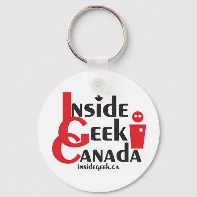 Inside Geek Canada Schlüsselanhänger (Vorderseite)