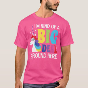 Inside Out Regenbogen Einhorn Art Von Einem Großen T-Shirt