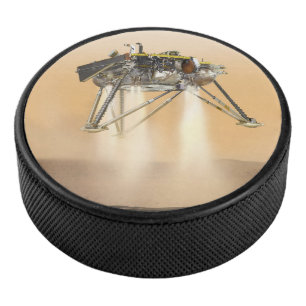 InSight Landing auf Mars Eishockey Puck