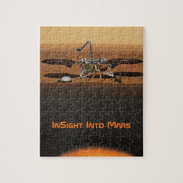 InSight Mars Lander Mission (Vertikal)