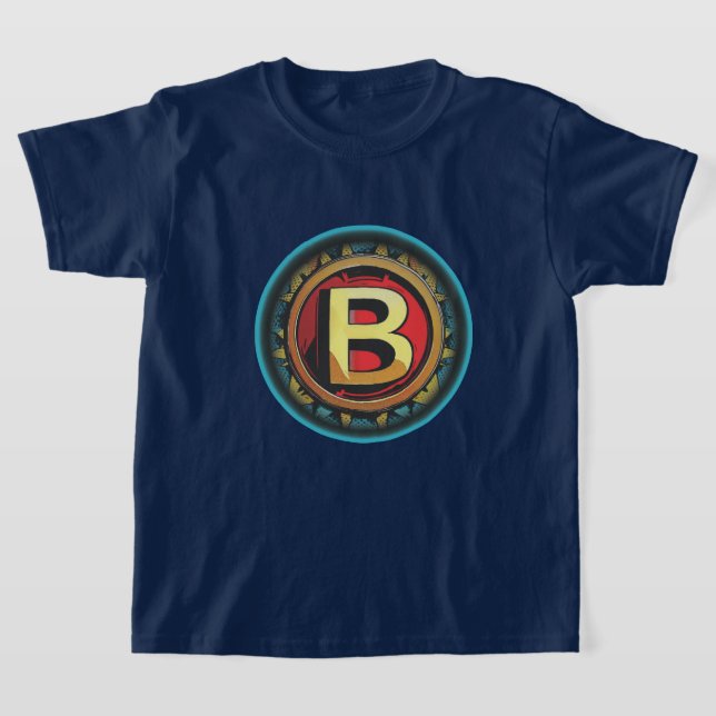Insigna Super Hero "B" T-Shirt (Ablage )