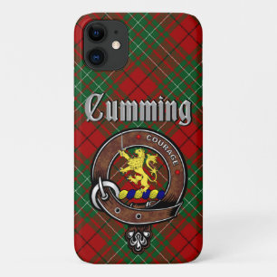 Insigne de clan Cumul et étui téléphonique Tartan