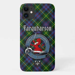 Insigne de clan Farquharson et étui téléphonique T
