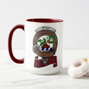 Insigne de clan Fraser Combo 15oz Mug