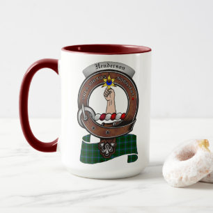 Insigne du clan Henderson Combo 15oz Mug