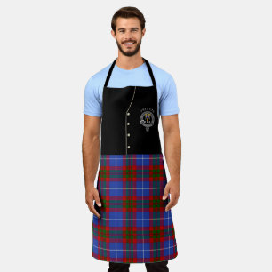 Insigne du clan Preston et tablier de tir Tartan