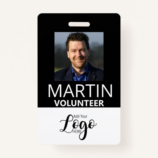 Insigne volontaire | Badge d'identification person (Devant)