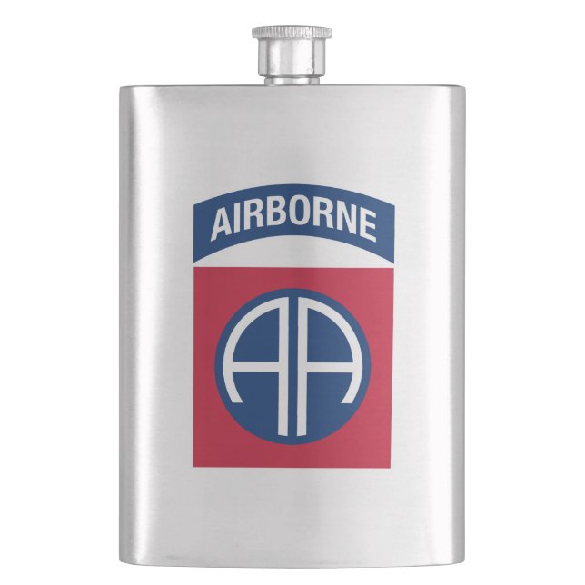 Insignia Military Veteran der 82. Im Flugzeug Abte Flachmann (Vorderseite)