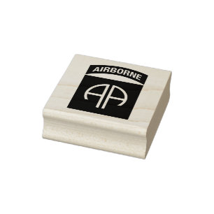 Insignia Military Veteran der 82. Im Flugzeug Abte Gummistempel