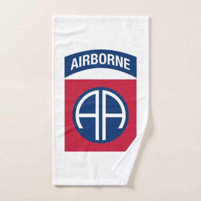 Insignia Military Veteran der 82. Im Flugzeug Abte Handtuch (Handtuch)