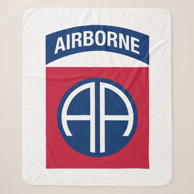 Insignia Military Veteran der 82. Im Flugzeug Abte Sherpadecke (Vorderseite)
