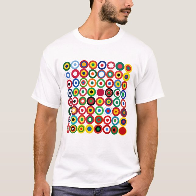 Insignia of national air forces - Air Force Rounde T-Shirt (Vorderseite)