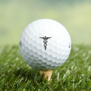Insignien Caduceus Golfball