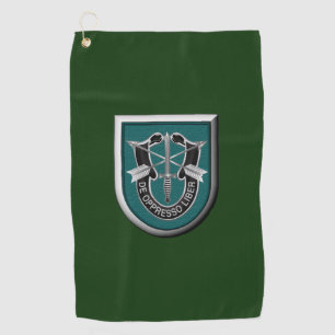 Insignien der 19. Sondereinheiten der Gruppe (Im F Golfhandtuch