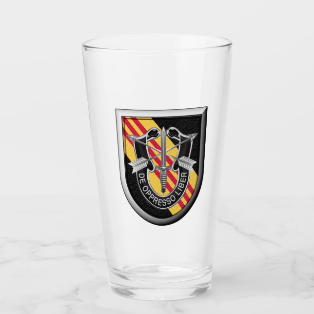 Insignien der 5. Gruppe der Spezialeinheiten (Im F Glas (Vorderseite)