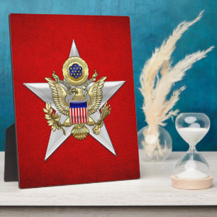 Insignien der Generalstabsverzweigung Fotoplatte