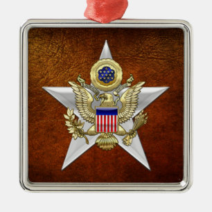 Insignien der Generalstabsverzweigung Silbernes Ornament