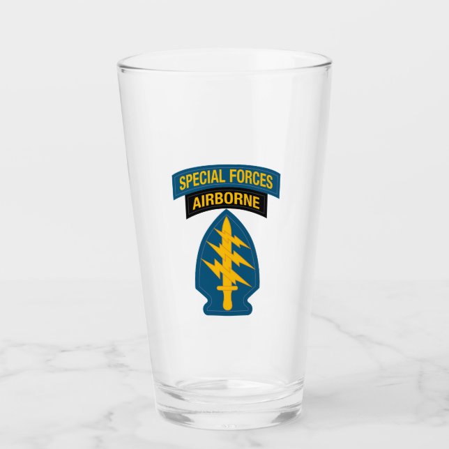 Insignien der Spezialkräfte Im Flugzeug Glas (Vorderseite)