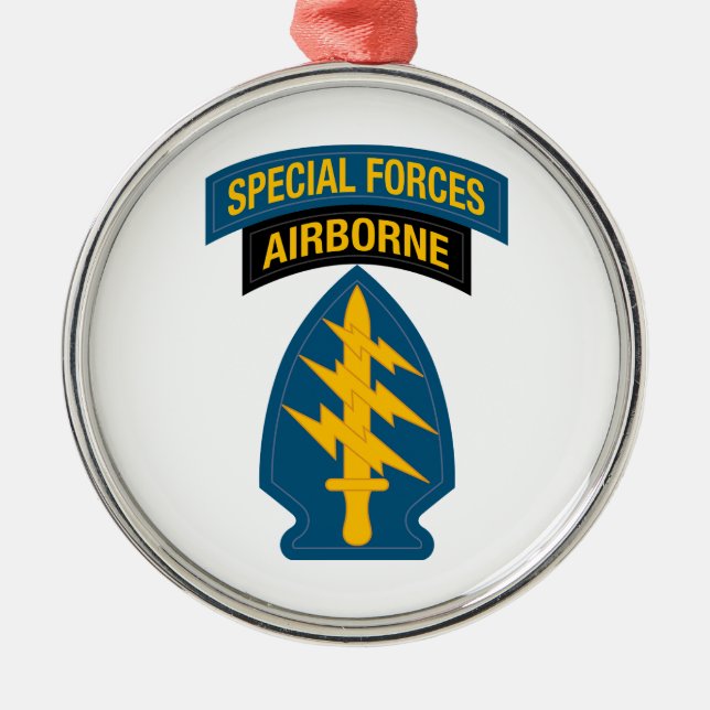 Insignien der Spezialkräfte Im Flugzeug Ornament Aus Metall (Vorne)