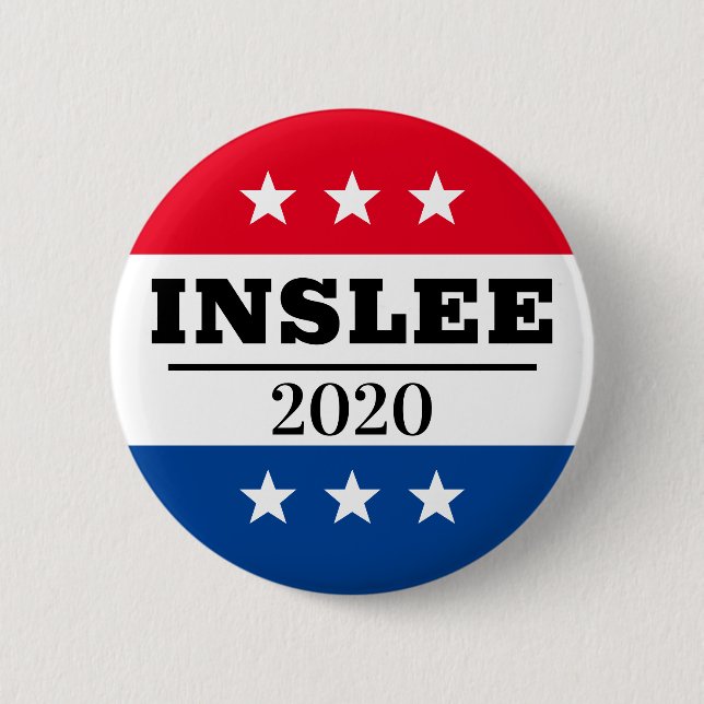 Inslee 2020 Button (Vorderseite)