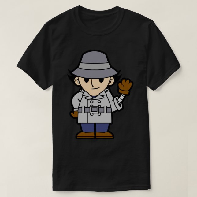 Inspector Gadget Chibi T-Shirt (Design vorne)