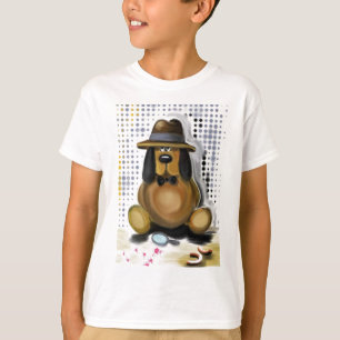 Inspector Woof T - Shirt Dog - Spaß