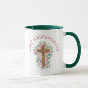 Inspirant ! Mug "Passez une journée bénie"