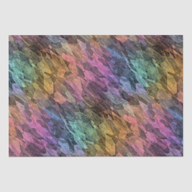 inspiration antekammer - Regenbogenkristall: Seidenpapier (Vorderseite)