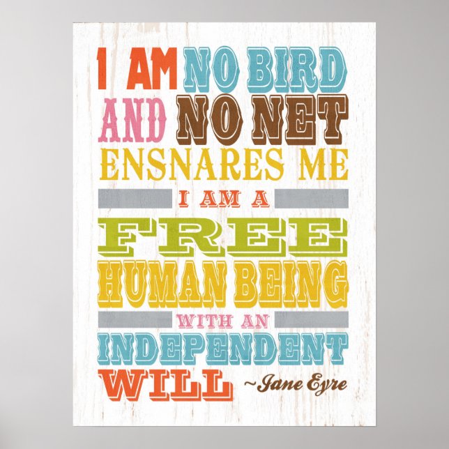 Inspiration Art - Jane Eyre Poster (Vorne)