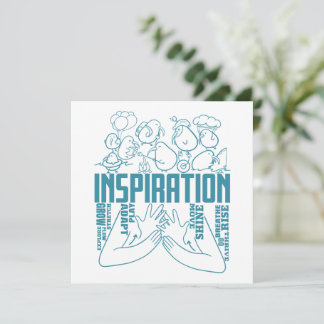 Inspiration - ASL-Design Mitteilungskarte