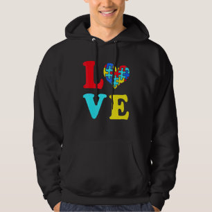 Inspiration Autismus Bewusstseinsbildung Liebe Ado Hoodie