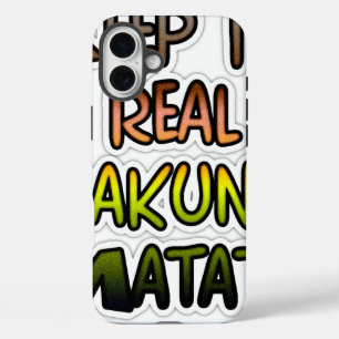 Inspiration "Behalt it Real Hakuna Matata" Kunst title_seo2