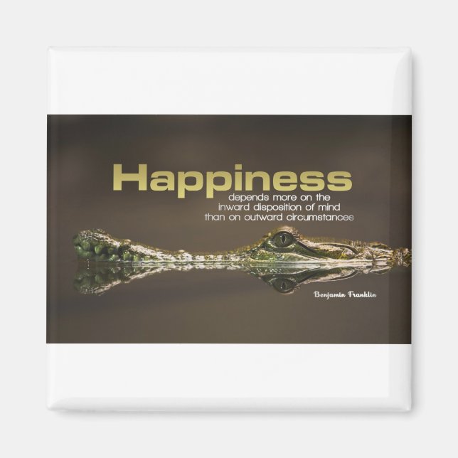 Inspiration | Benjamin Franklin III Magnet (Vorne)