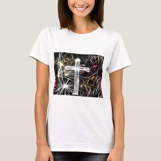 Inspiration-Bibel Segen Faith Hope Liebe T-Shirt (Vorderseite)
