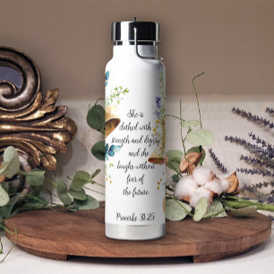 Inspiration Bible Verse Proverbes Bouteille d'eau