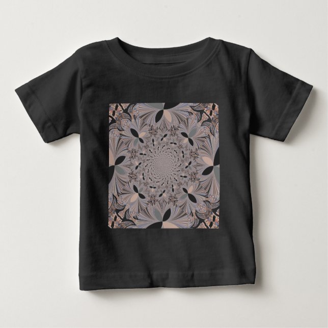Inspiration-Blume Baby T-shirt (Vorderseite)