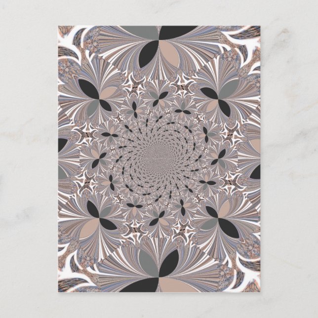 Inspiration-Blume Postkarte (Vorderseite)