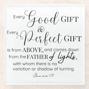 Inspiration Christlich Bibelverse Glasuntersetzer