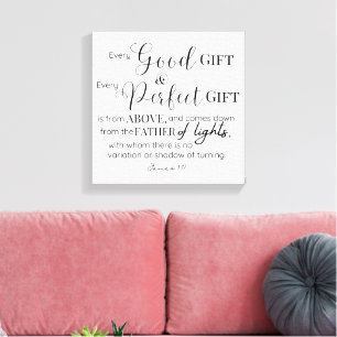 Inspiration Christlich Bibelverse Leinwanddruck