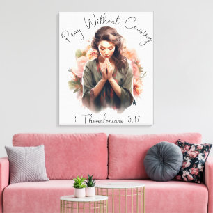 Inspiration Christlich Bibelverse Leinwanddruck