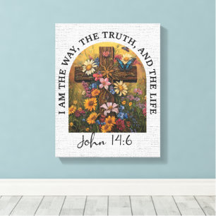 Inspiration Christlich Bibelverse Leinwanddruck