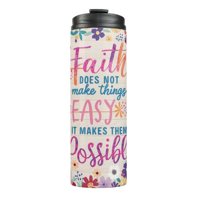 Inspiration Christlich Bibelverse Thermosbecher (Vorderseite)
