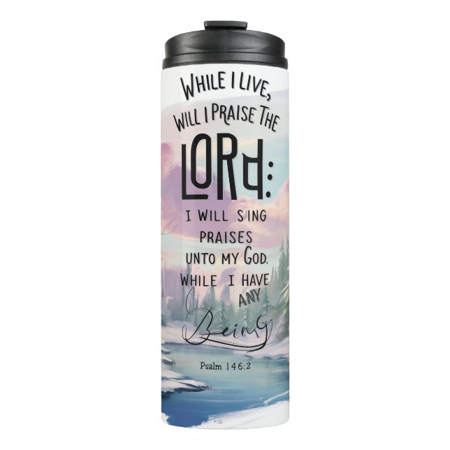 Inspiration Christlich Bibelverse Thermosbecher (Vorderseite)