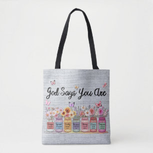 Inspiration Christliches Sprichwort Tasche