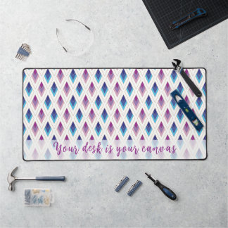 Inspiration Diamant Muster Schreibtischunterlage